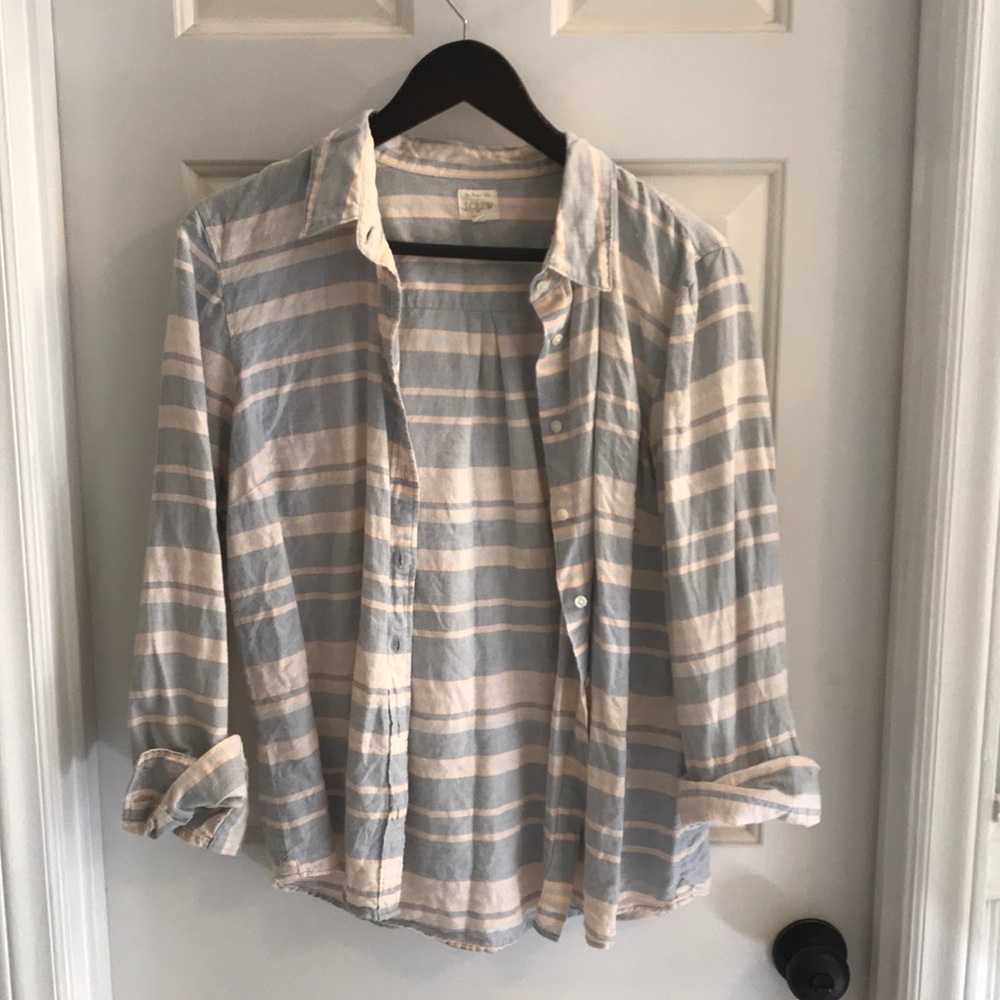 J Crew Linen Shirt
